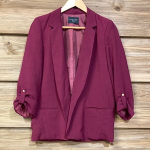 Open Front Blazer